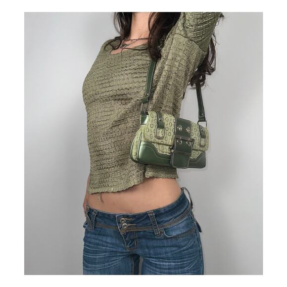 Rafael Olive Green Top - Picture 2 of 7